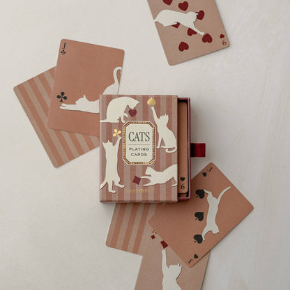 Single Deck Playing Cards - Cats
