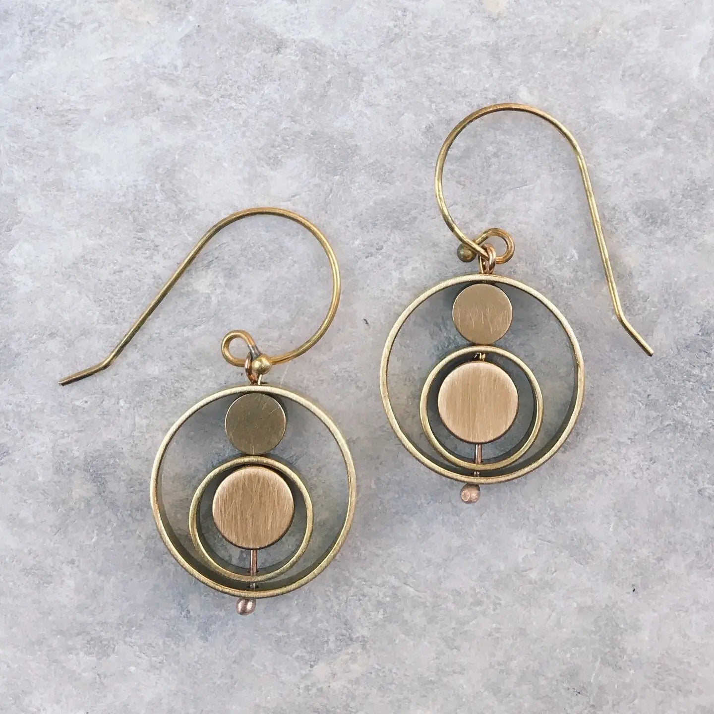 Kinetic Circle Earrings
