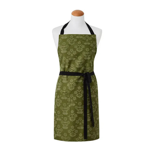 Lulu Green Apron - r. h. ballard shop & gallery