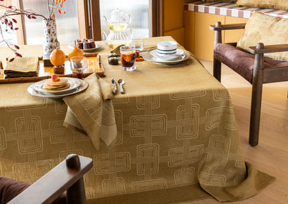 NEW! Hotel Particular Boiseries Linen Tablecloth