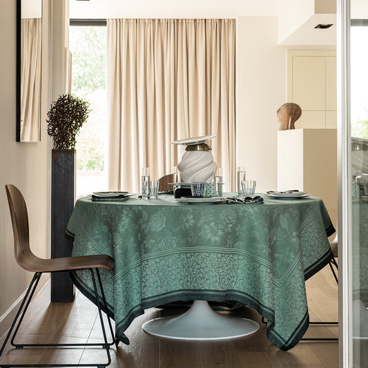NEW! Romance Green Cotton/Linen