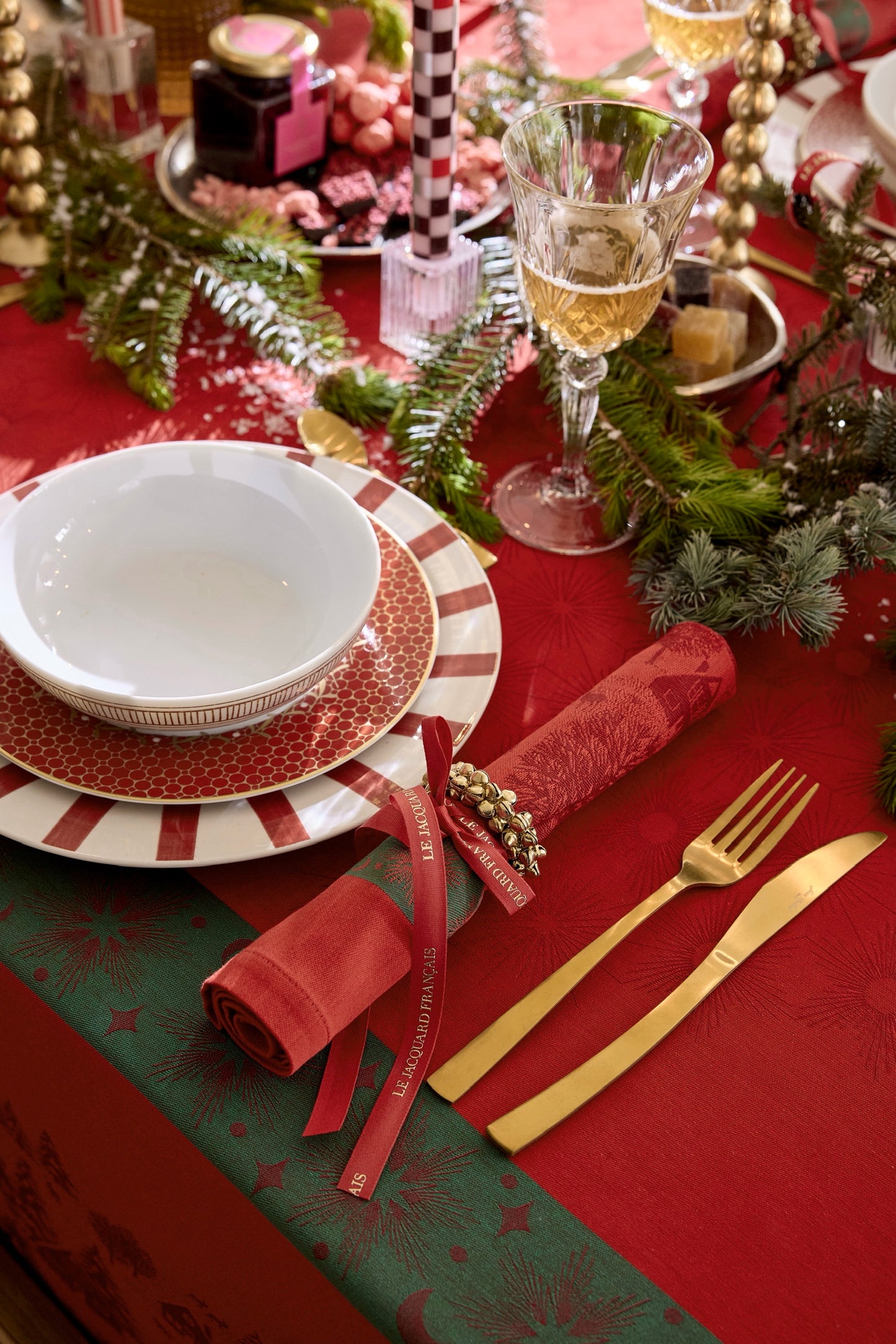 NEW! Sous Les Etoiles Red COTTON Collection