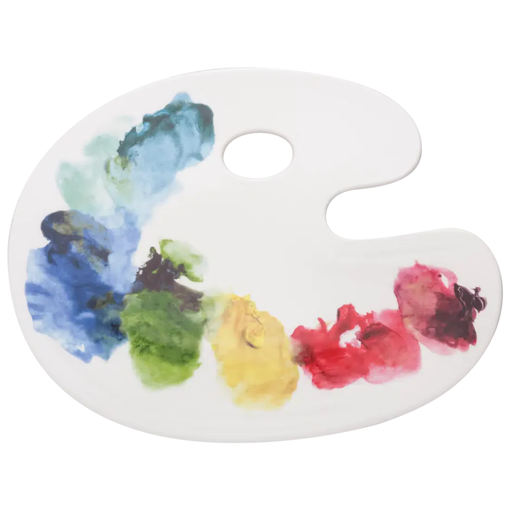 Painter's Palette Cheese Tray