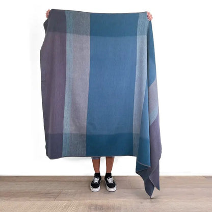New! Plum Alpaca Throw