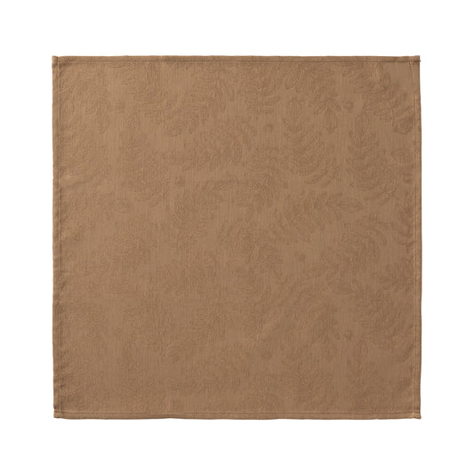 NEW! Vegetal Brown Cotton Napkin - Set of 2