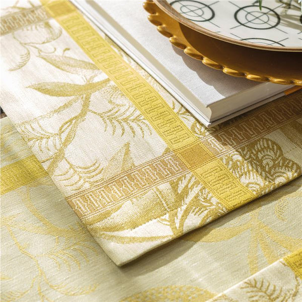 A L'Orangerie Yellow Linen