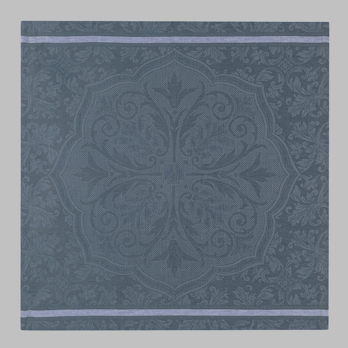 Armoiries Ceruleen Blue LINEN Napkins, Set of 2