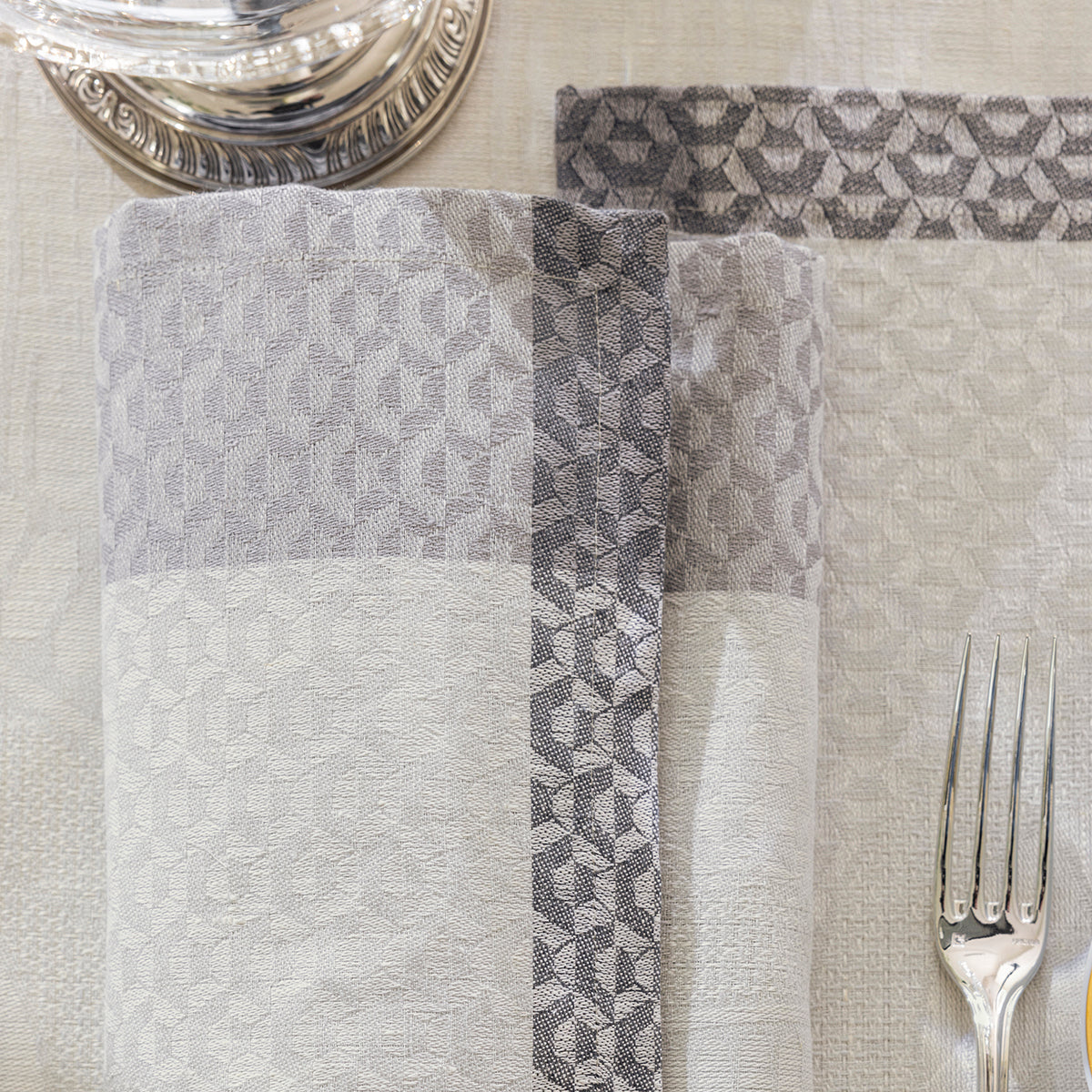 Evasion Celeste Grey Linen