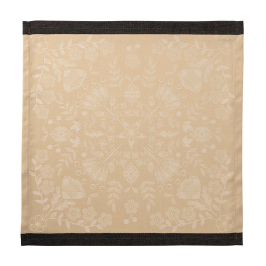 NEW! Holiday Feerie Cotton Beige Napkin - Set of 2