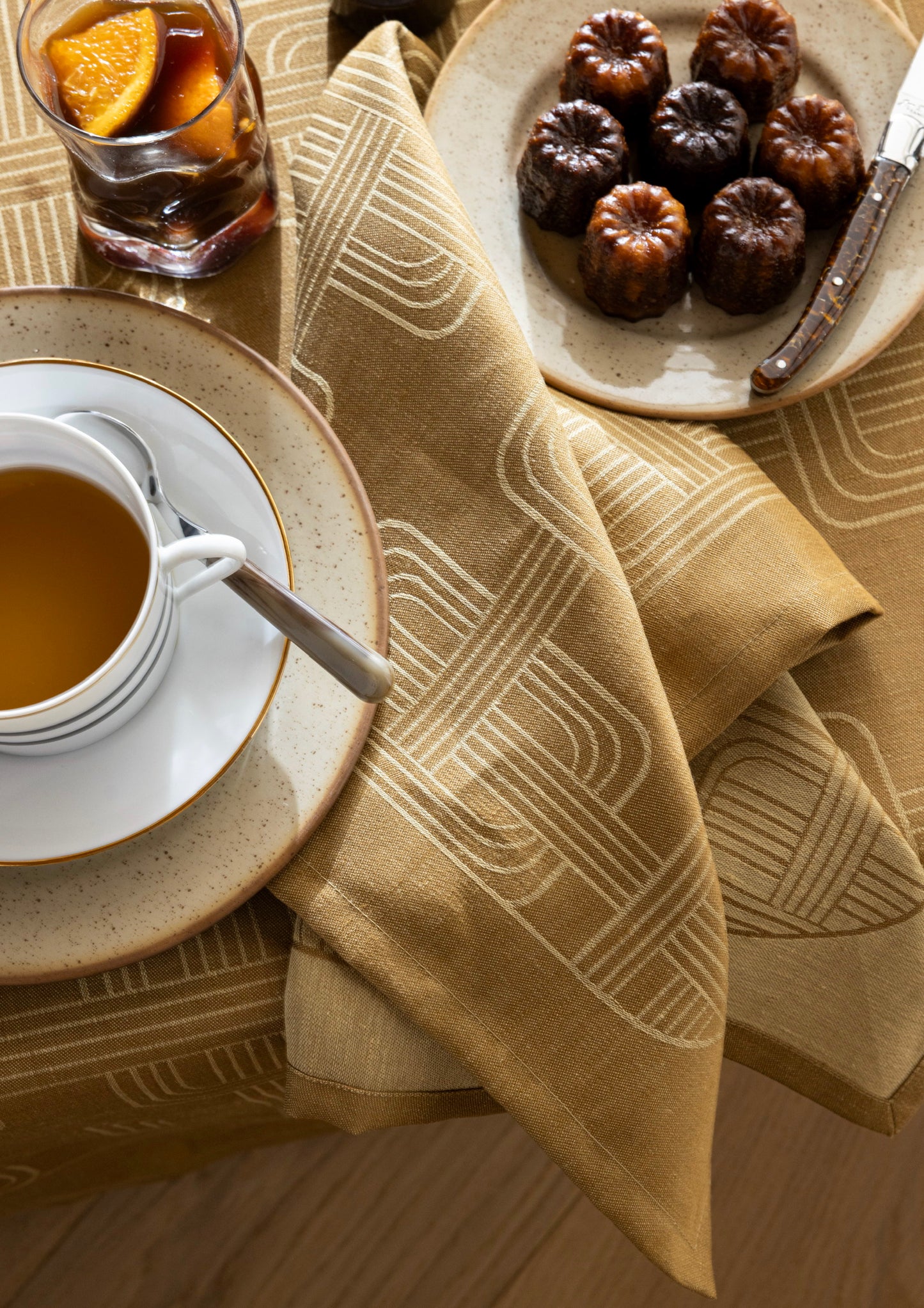 NEW! Hotel Particular Boiseries Linen Tablecloth