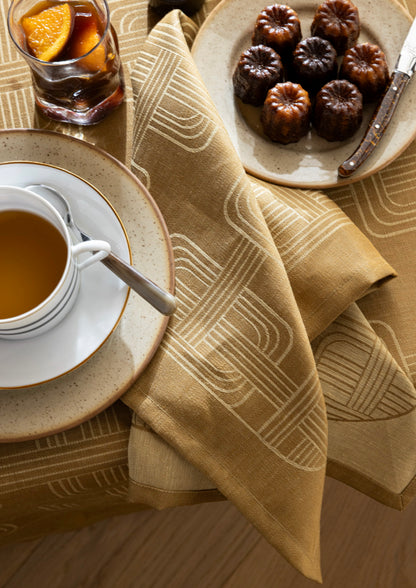 NEW! Hotel Particular Boiseries Linen Tablecloth