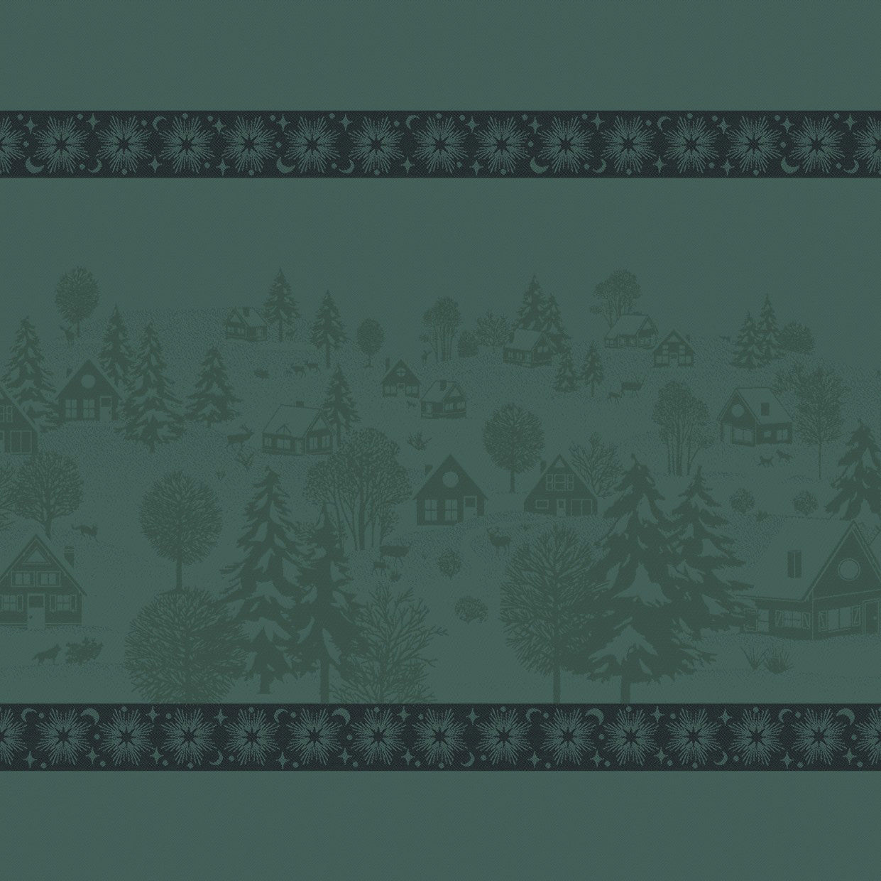 NEW! Sous Les Etoiles Green COTTON Collection