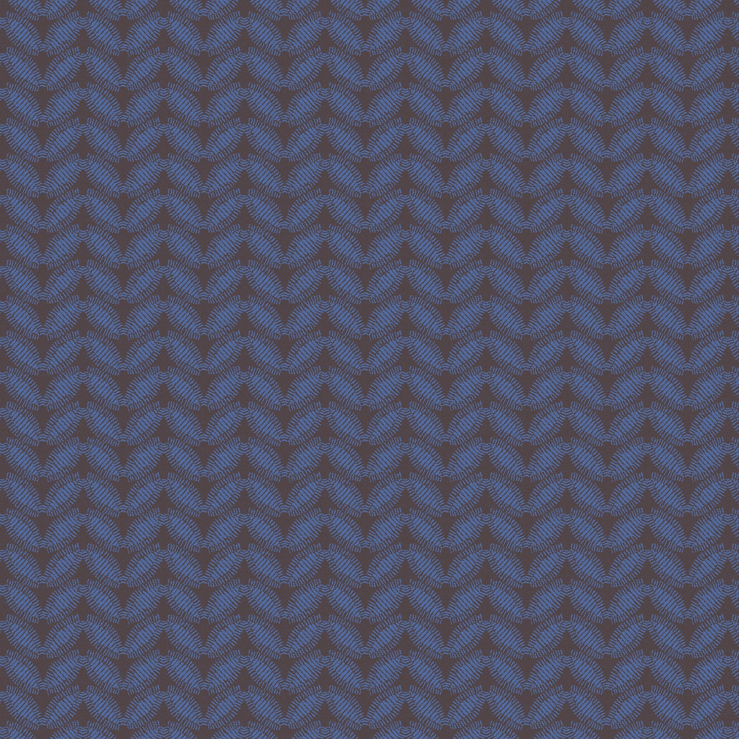 NEW! Sulawesi Feuillage Blue Cotton Napkin - Set of 2