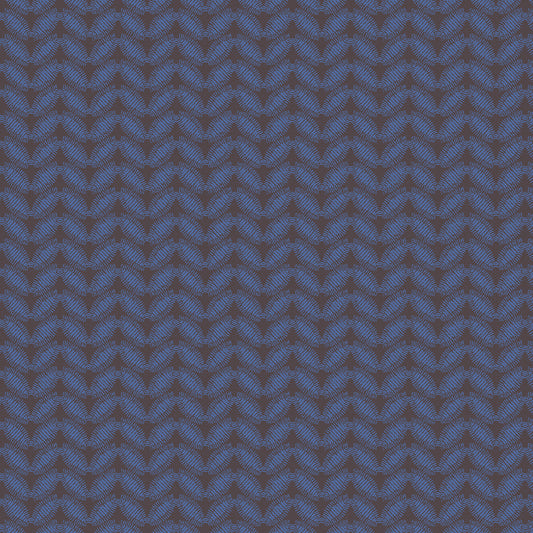 NEW! Sulawesi Feuillage Blue Cotton Napkin - Set of 2