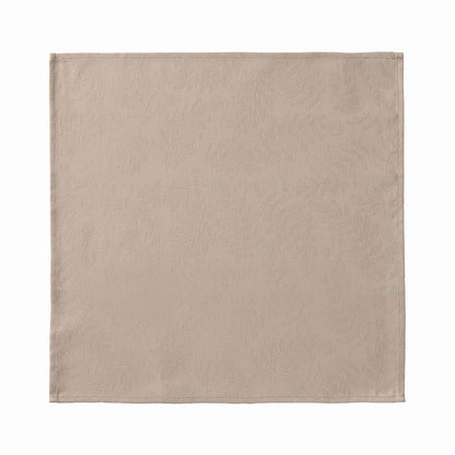 NEW! Vegetal Mood Beige COATED Tablecloth