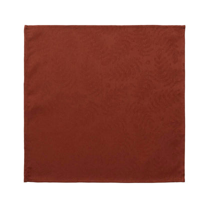 NEW! Vegetal Mood Brick Red Coated Tablecloth