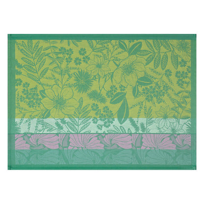 Cottage Cozy Green, Set of 2 Coated Placemats