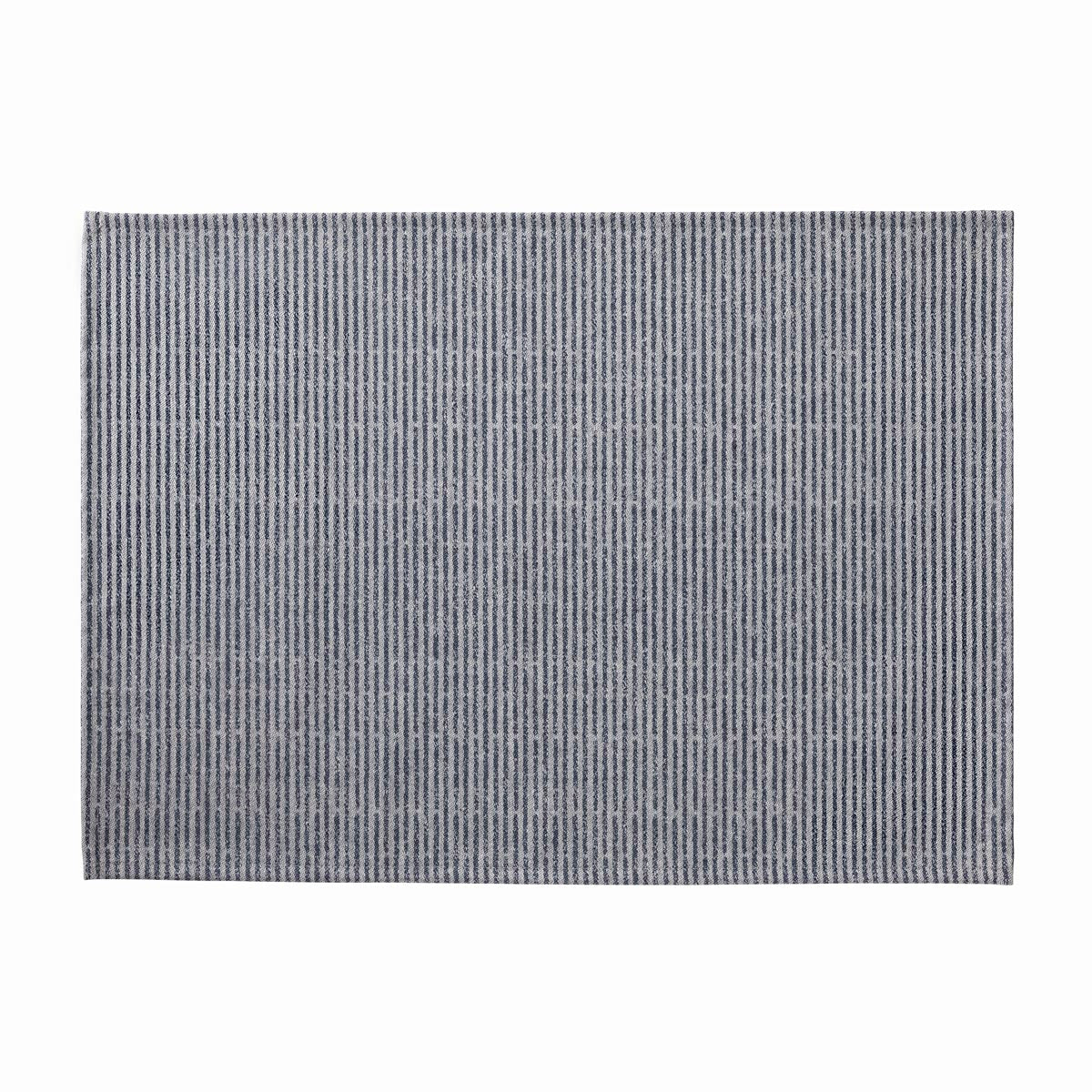 NEW Empreintes Rayures Blue Placemat COATED, Set of 2