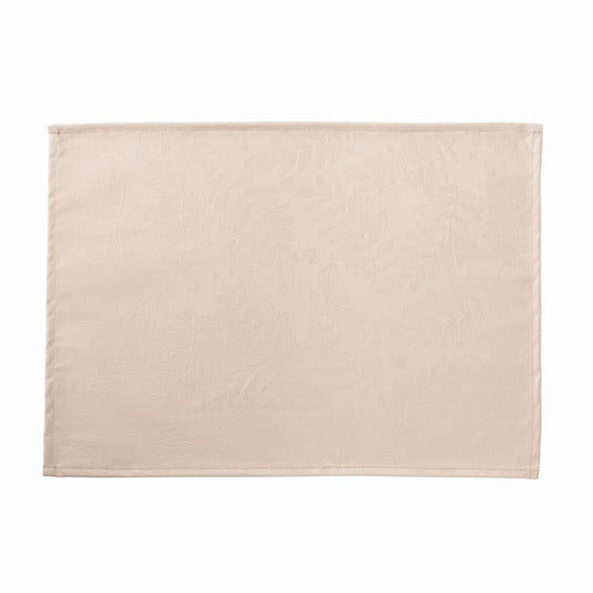 NEW! Vegetal Mood Beige, Set of 2 Coated Placemats
