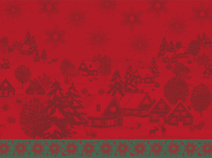 NEW! Sous Les Etoiles Red COTTON Collection