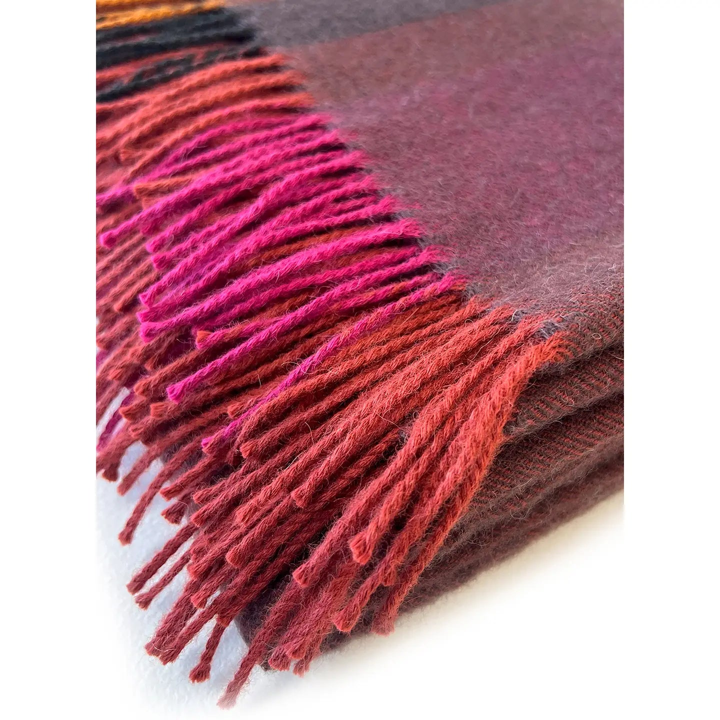 Baby Alpaca Throw Spiced Apple