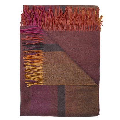 Baby Alpaca Throw Spiced Apple