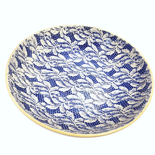 Terrafirma Ceramics - Cobalt Arbor Super Bowl