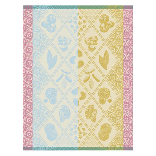 NEW! Eclats du Midi Douceur Blue Tea Towel