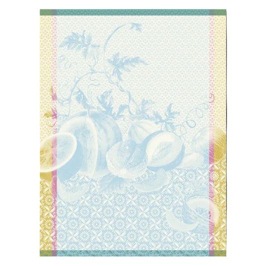 Decorative paper with floral patterns and shell designs on a pastel background