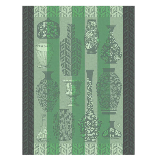 NEW! Poteries Green Tea Towel