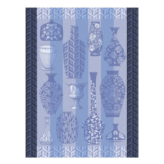 NEW! Poteries Blue Tea Towel