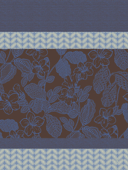 Sulawesi Blue Tea Towel
