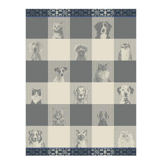 NEW! Truffes Gray Tea Towel