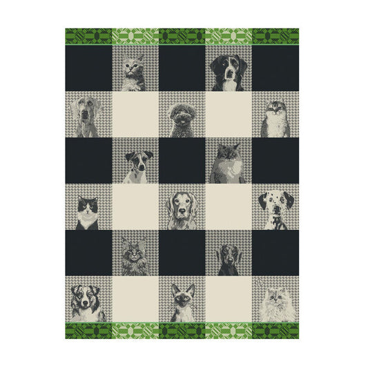 NEW! Truffes Black Tea Towel