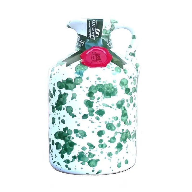 Green Fantasia EVOO Ceramic 100ml by Frantoio Galantino - r. h. ballard shop & gallery
