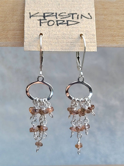 Andalucite Dangle Earrings