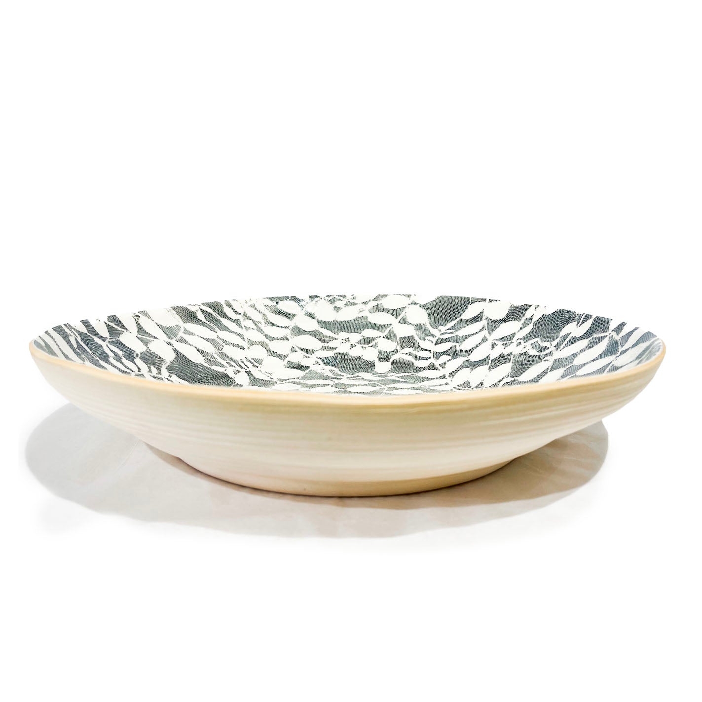Terrafirma Ceramics - Black Aspen 14” Flared Bowl