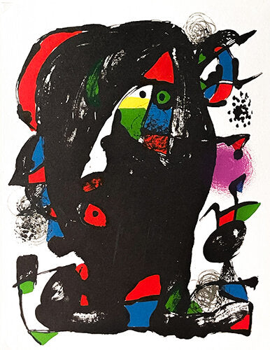 Miro Lithographs IV, Lithograph