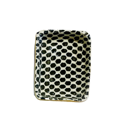 Terrafirma Ceramics - Black Tasting Rectangular Trays - r. h. ballard shop & gallery
