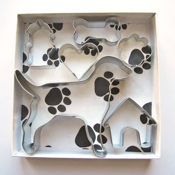 Labrador 6 Piece Cookie Cutter Set