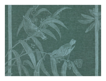 Voliere Green Linen