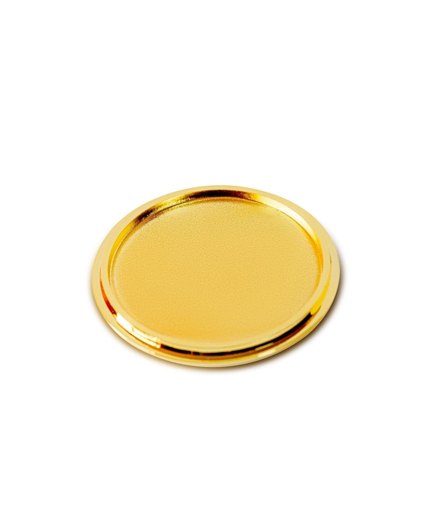 Gold Debossed Candle Lid