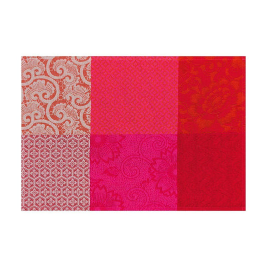 Fleurs de Kyoto Cherry Coated Placemats Set of 2 - r. h. ballard shop