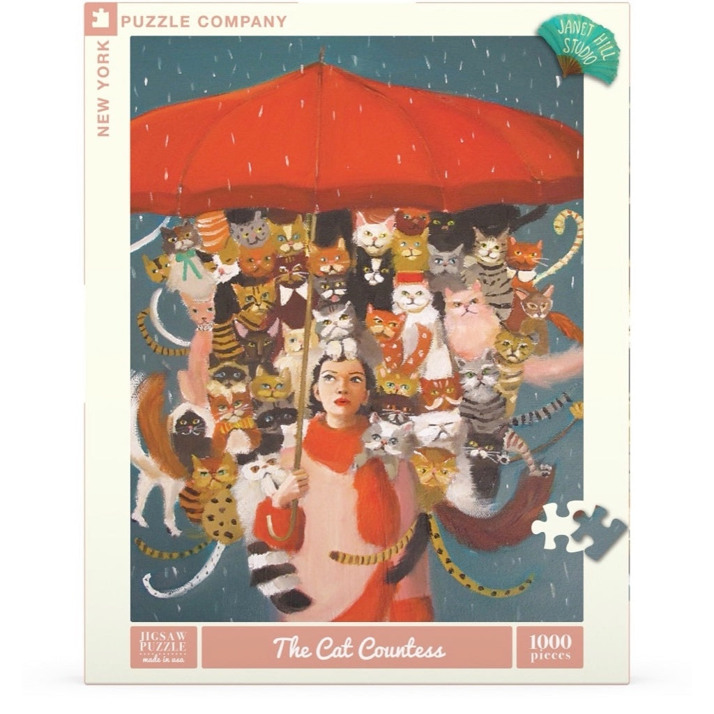 The Cat Countess 1000pc Puzzle