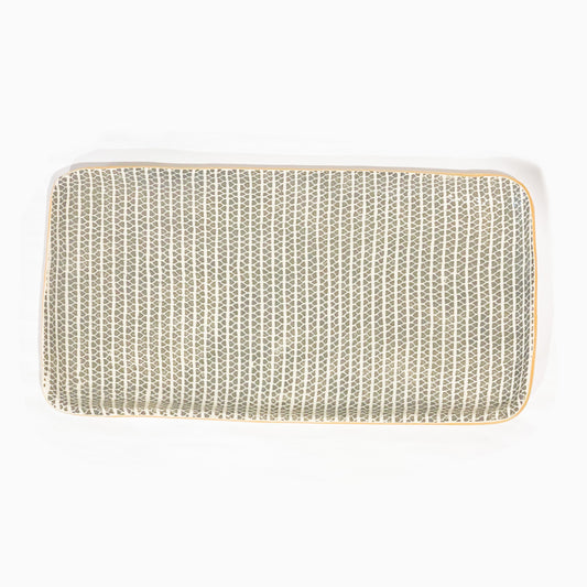 Terrafirma Ceramics - Charcoal Strata Tasting Tray
