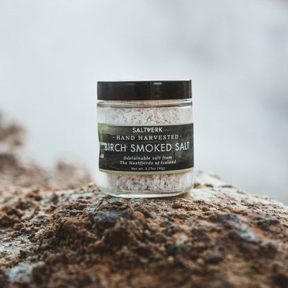 Icelandic Hand-Harvested Sea Salt Set of 4, Saltverk