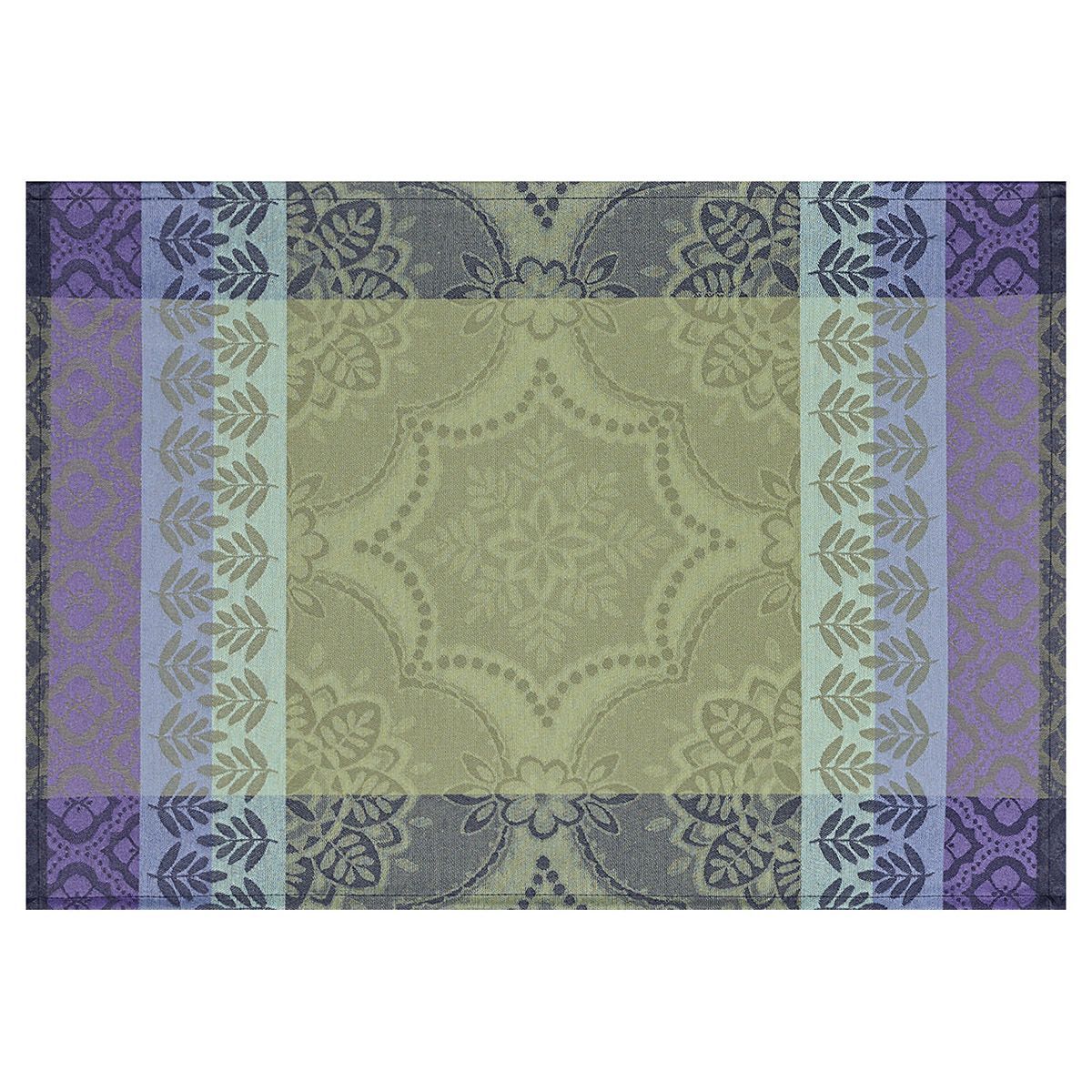 Bastide Olive Coated Tablecloth - r. h. ballard shop