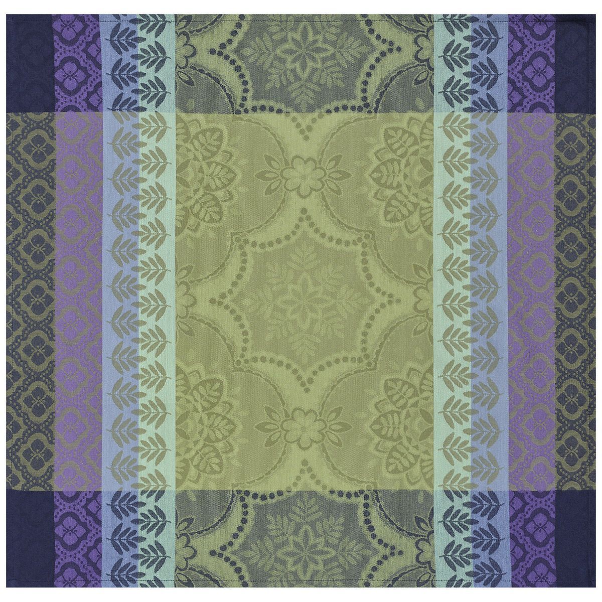 Bastide Olive Coated Tablecloth - r. h. ballard shop