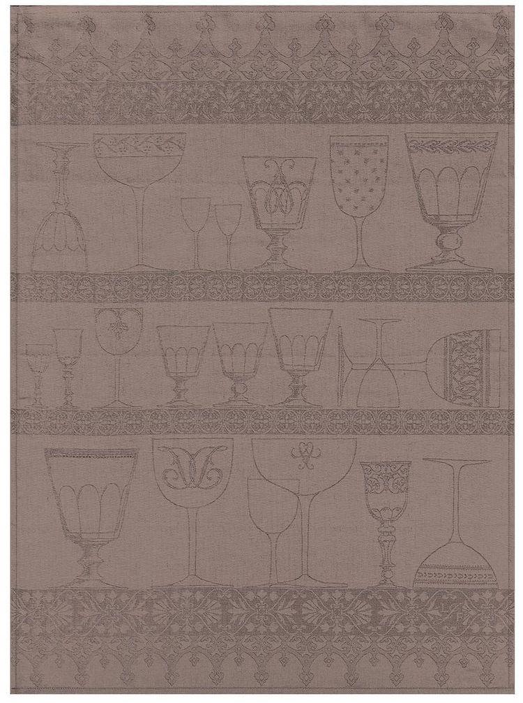 Cristal Linen Black Pepper Towel - r. h. ballard shop