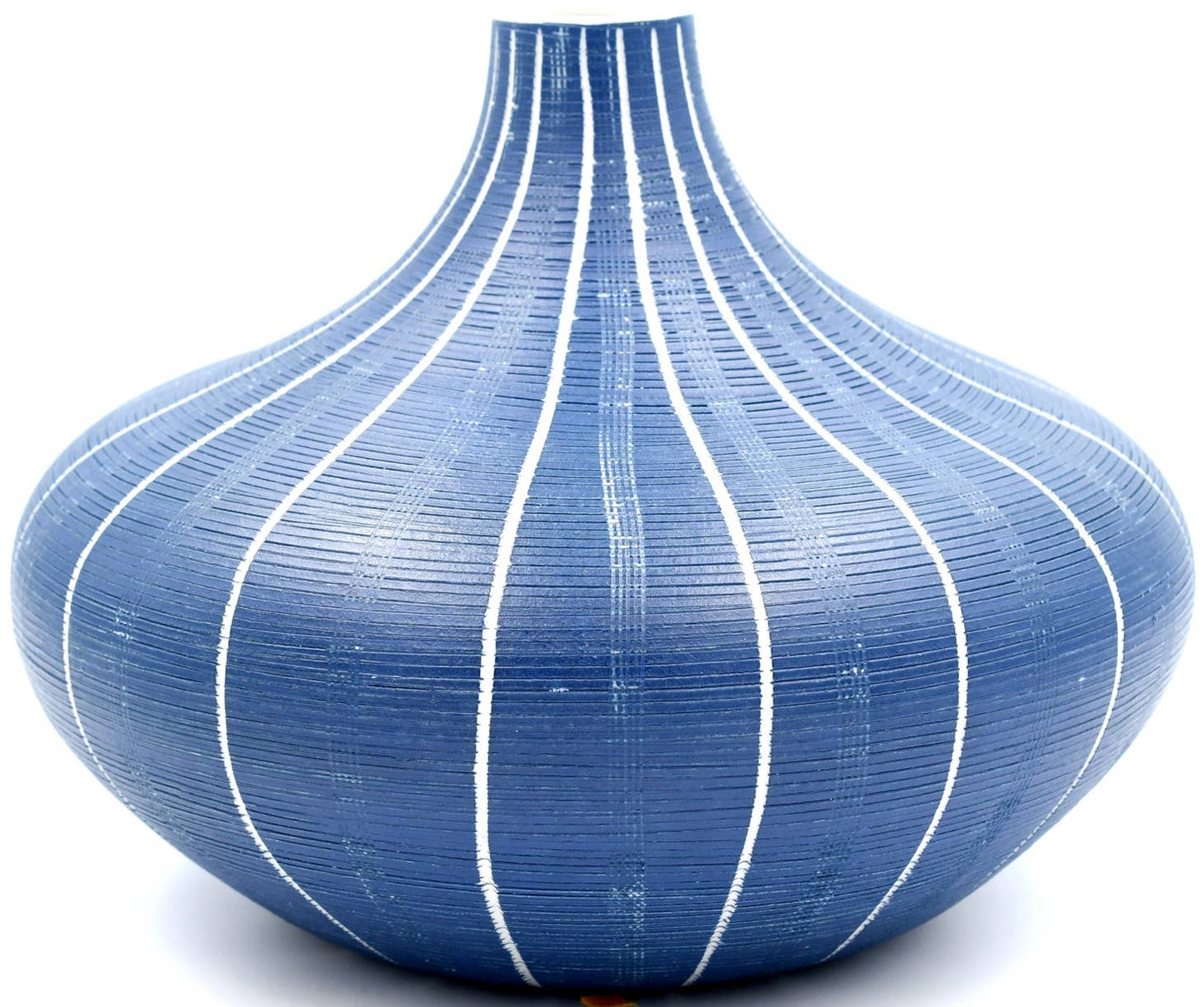 Large Monique Blue Porcelain Vase